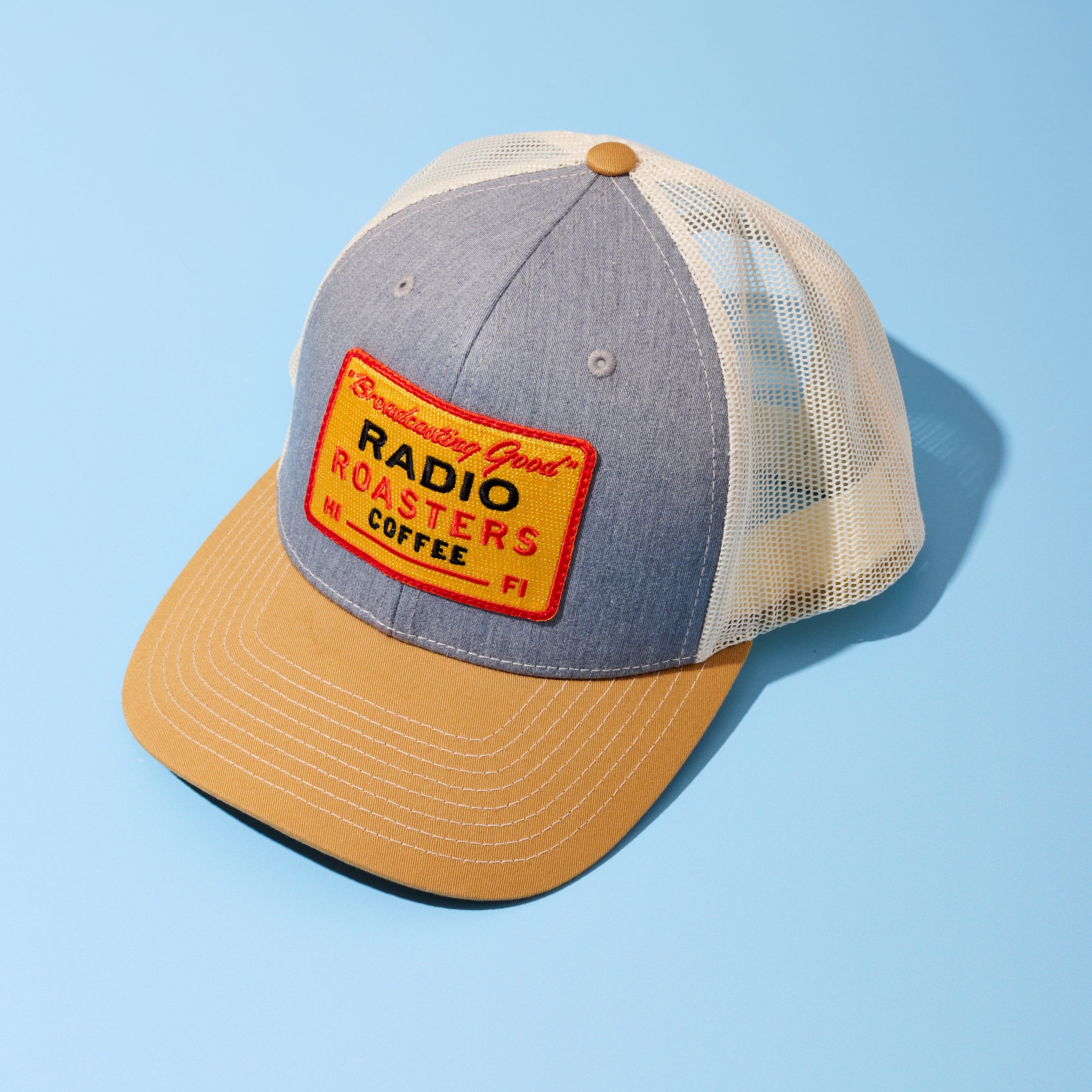 Radio Roasters Coffee Tricolor hat - Main Image