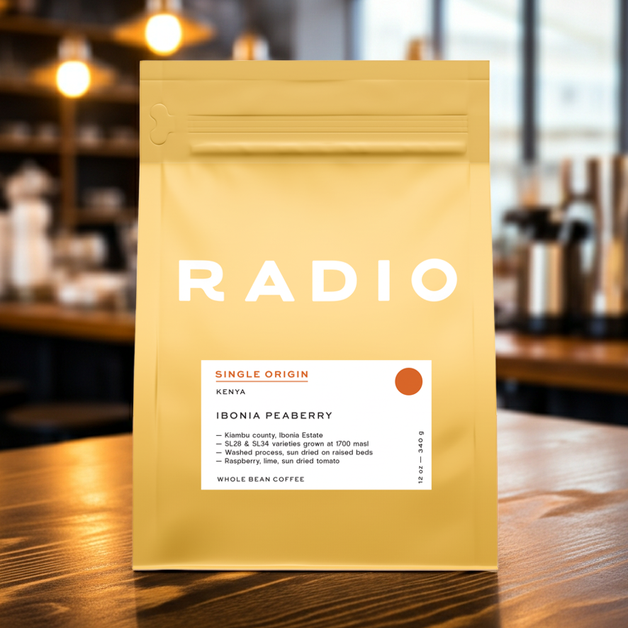 ★PSY/GOA★Native Radio / Scopie 12EP★ Kenya: Ibonia Peaberry – Radio Roasters Coffee