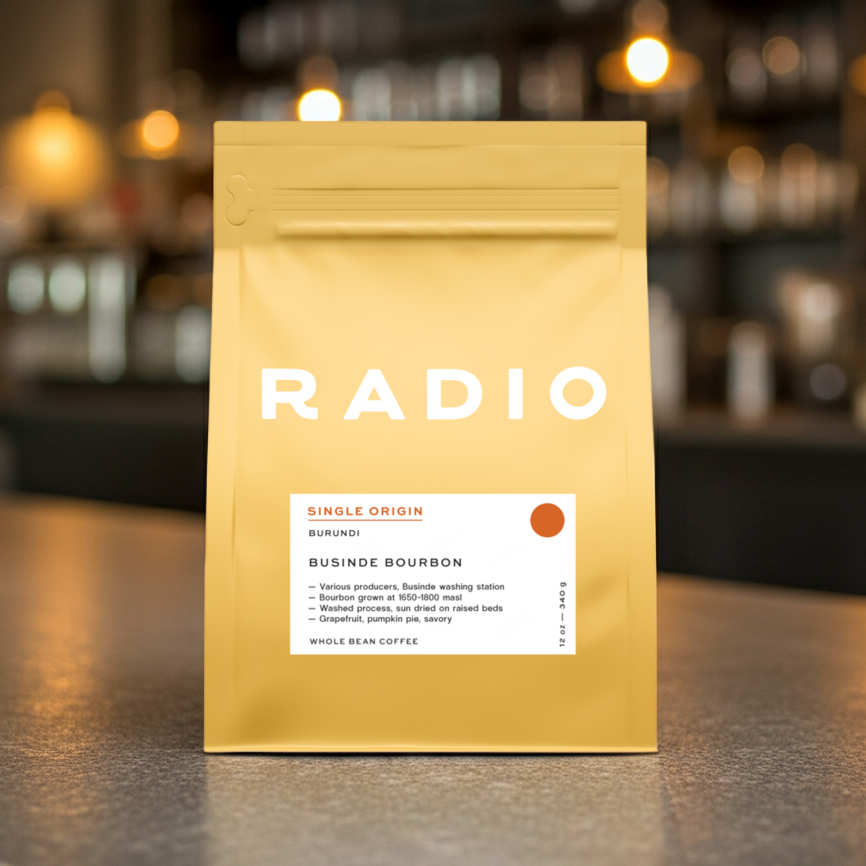 Burundi: Businde Bourbon – Radio Roasters Coffee
