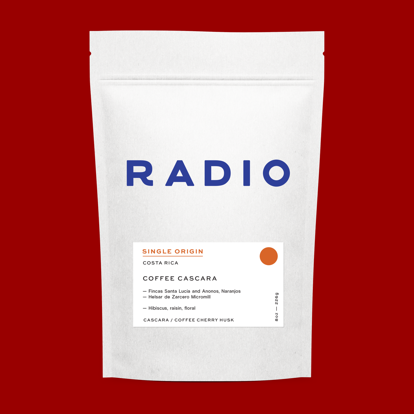 Costa Rican Coffee Cascara from Radio Roasters Coffee