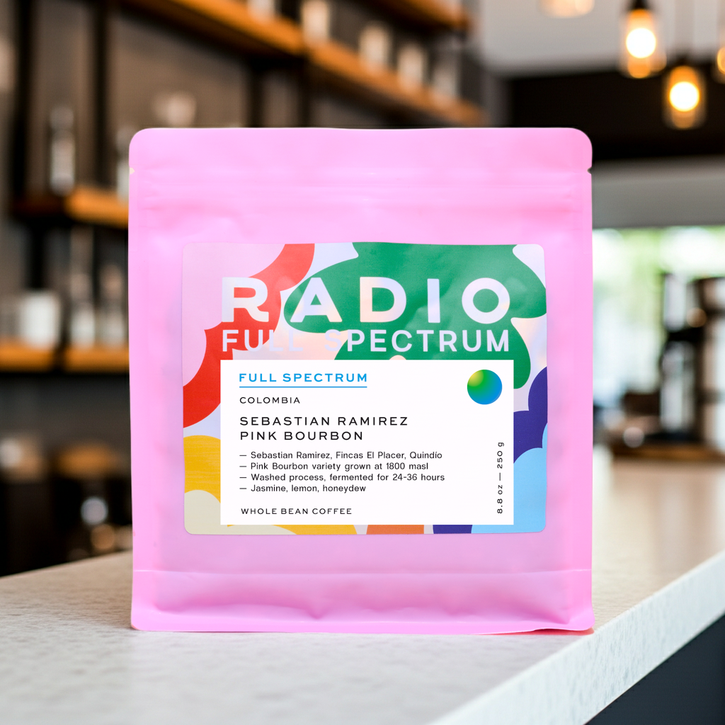 Colombia: Sebastian Ramirez Pink Bourbon | Radio Roasters Coffee