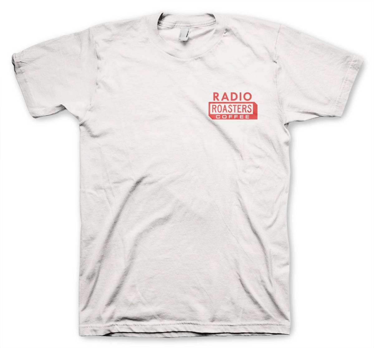 Radio Roasters Coffee Merchandise S White Radio Roasters Tee