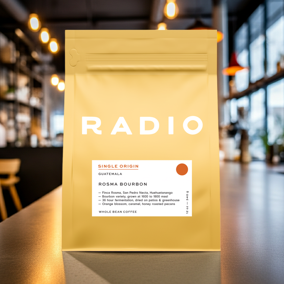 Guatemala bourbon whole bean coffee