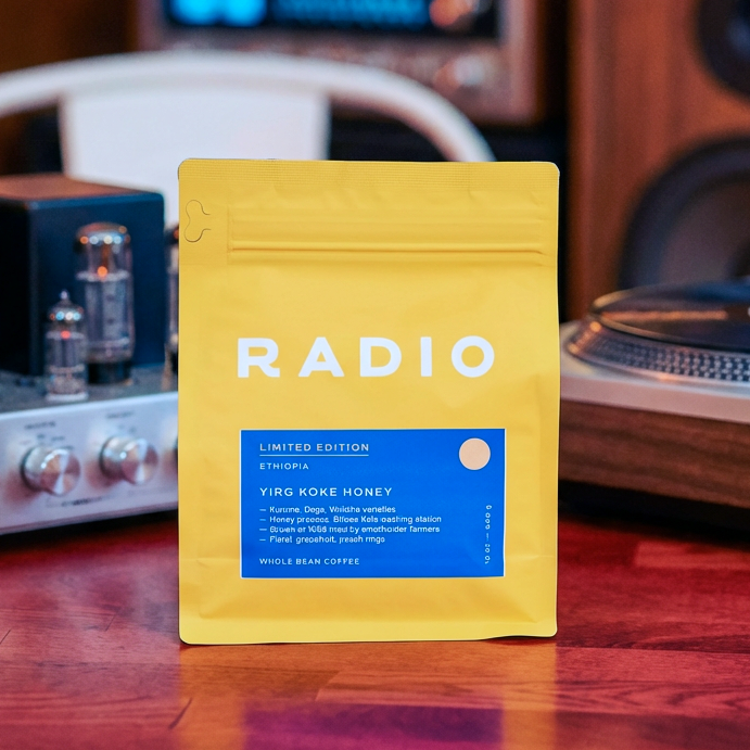 koke honey whole bean coffee