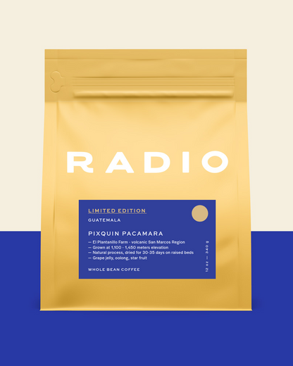 Pacamara - Speciality coffee from Radio Roasters Coffee - Coffee Wholesale Atlanta
