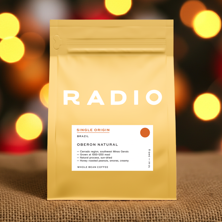 Brazil natural coffee whole bean