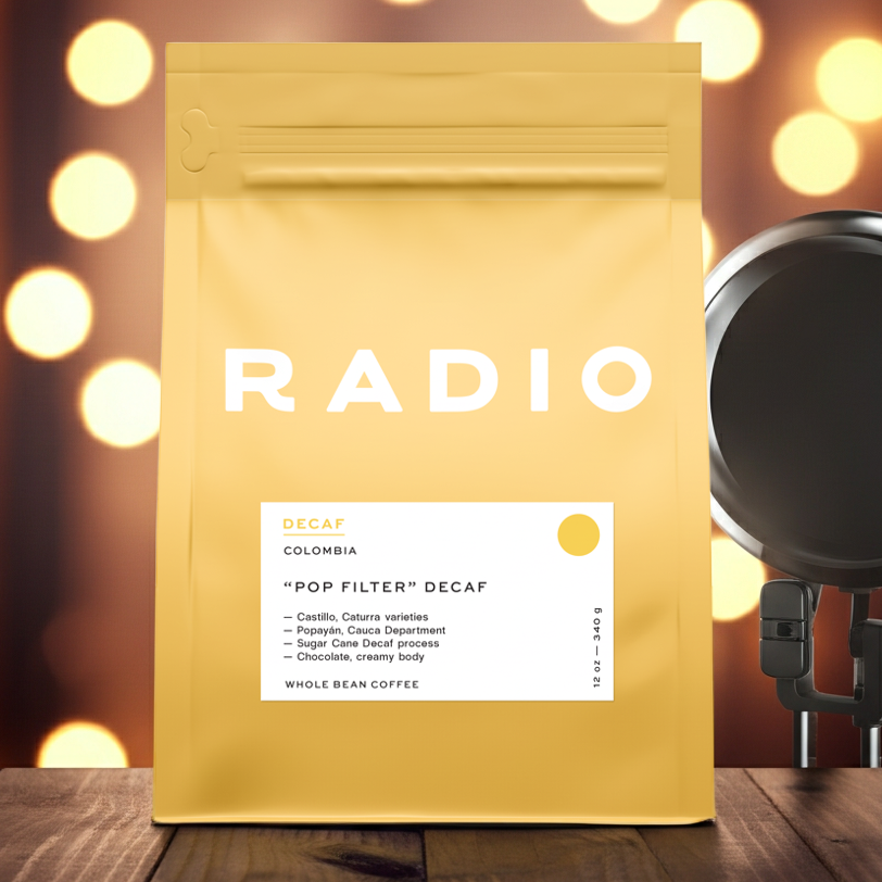 Decaf coffee whole bean