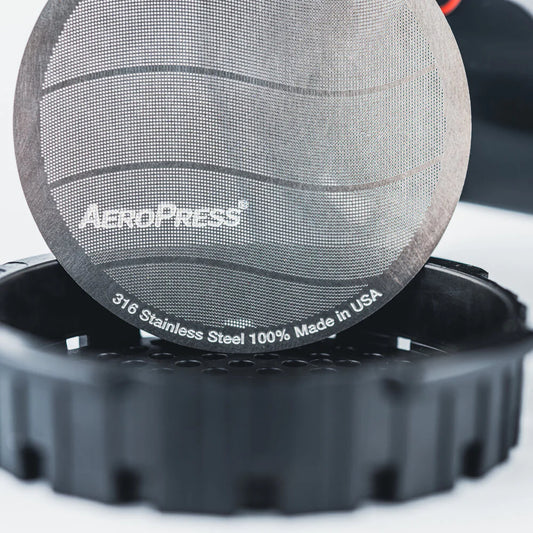 AeroPress Stainless Steel Coffee Filter from Radio Roasters Coffee