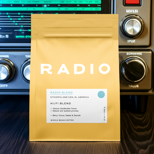 Hi/Fi Blend Whole Bean Coffee from Radio Roasters Coffee