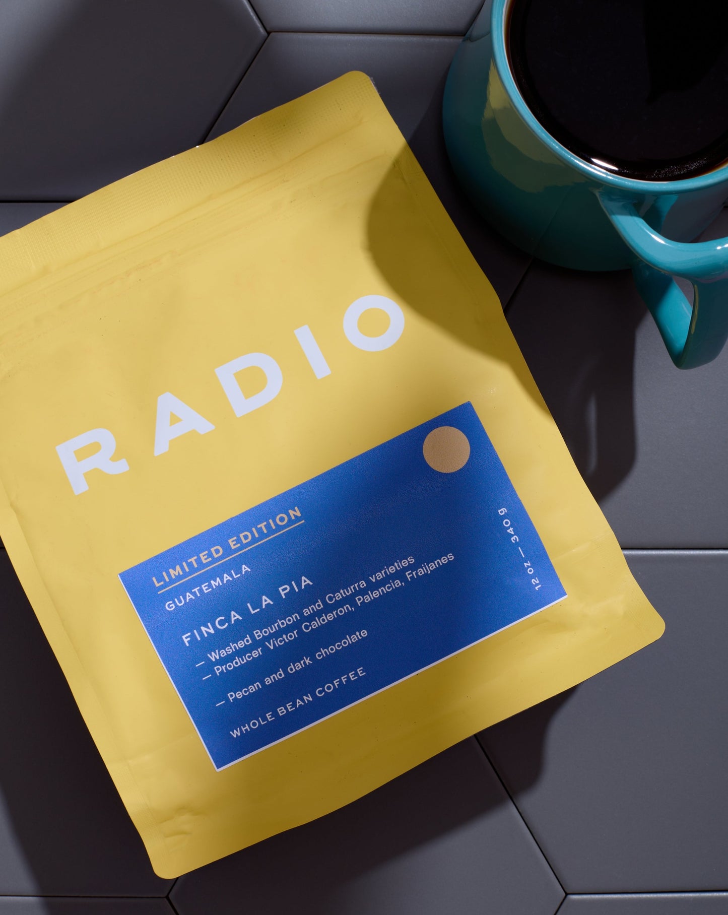 Guatemalan La Pia Whole Bean Coffee from Radio Roasters Coffee