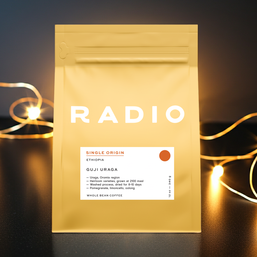 Guji Uraga whole bean coffee