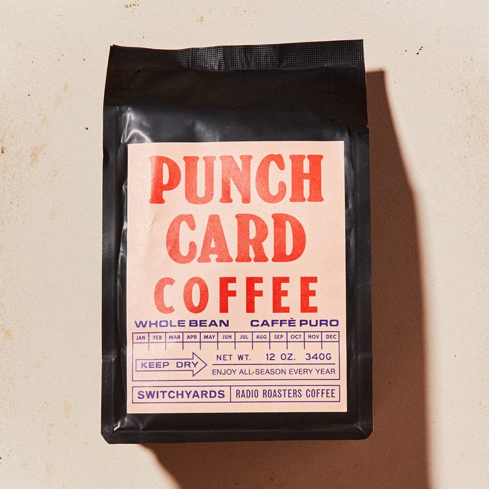 Punch Card Blend Whole Bean Coffee from Radio Roasters Coffee