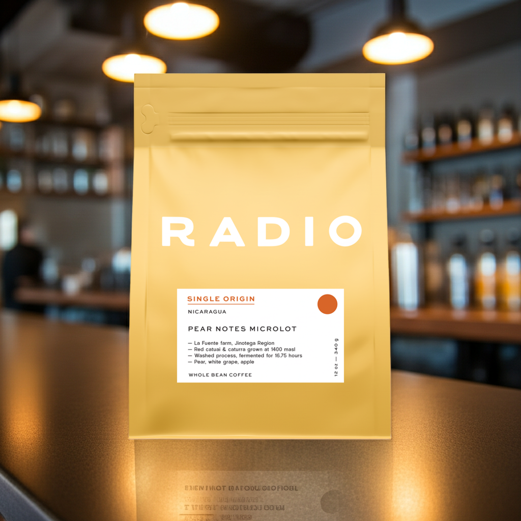 Nicaragua: Pear Notes Microlot